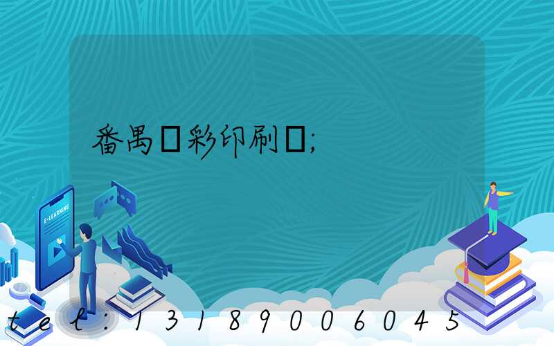番禺藝彩印刷廠