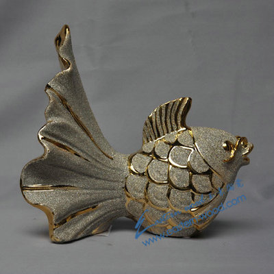 【陶瓷工藝品 送禮 廠家直銷 電鍍擺件 錦鯉】?jī)r(jià)格,廠家,圖片,陶瓷工藝品,汕頭市潮陽區(qū)金灶玉素陶瓷經(jīng)營部-