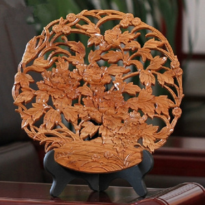花開富貴木雕 傳統(tǒng)工藝與吉祥寓意的完美融合